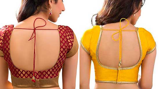back hook blouse design1