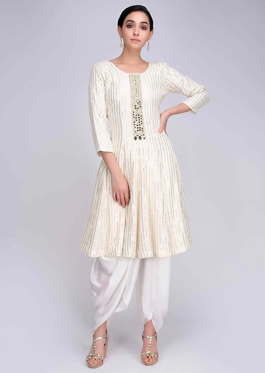 dhoti style salwar kameez