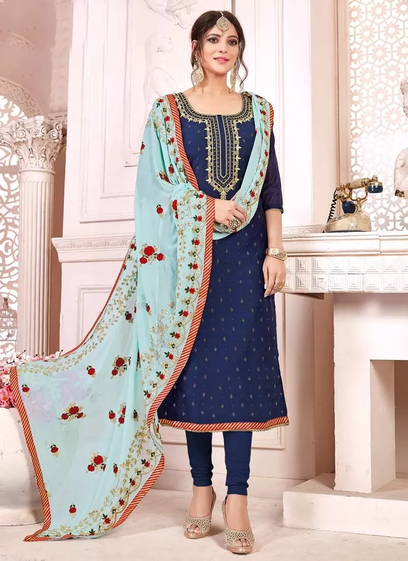 Long Pakistani Salwar Suit