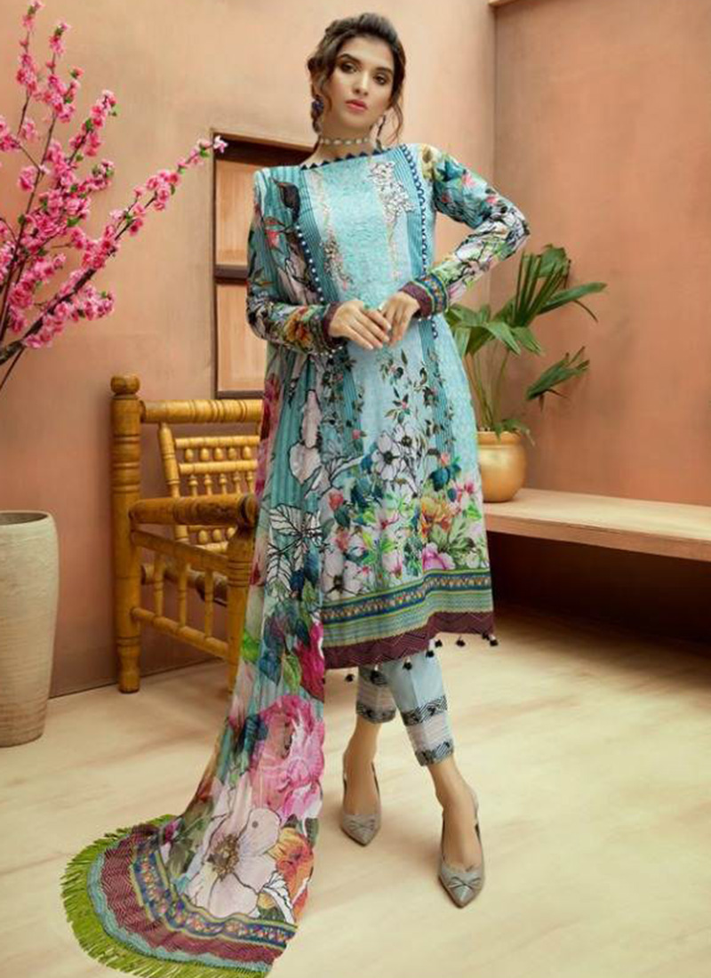 pakistani printed salwar kameez