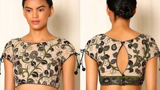 saree blouse designs front and back