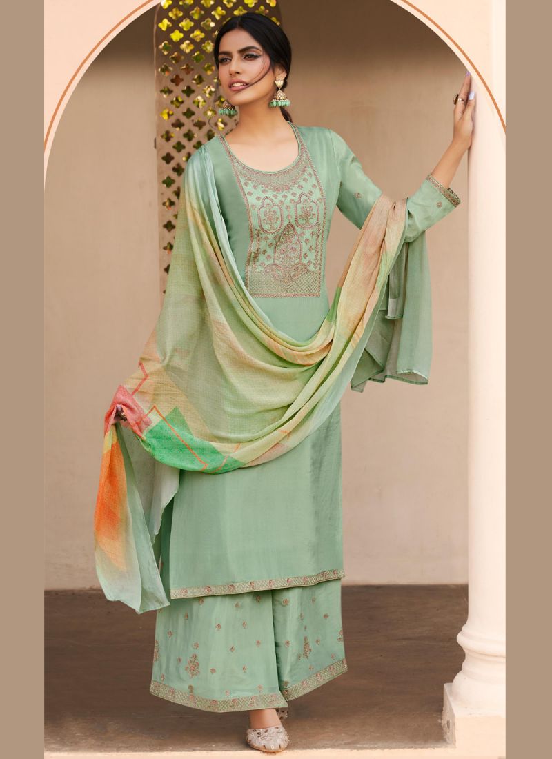 silk pakistani salwar kameez