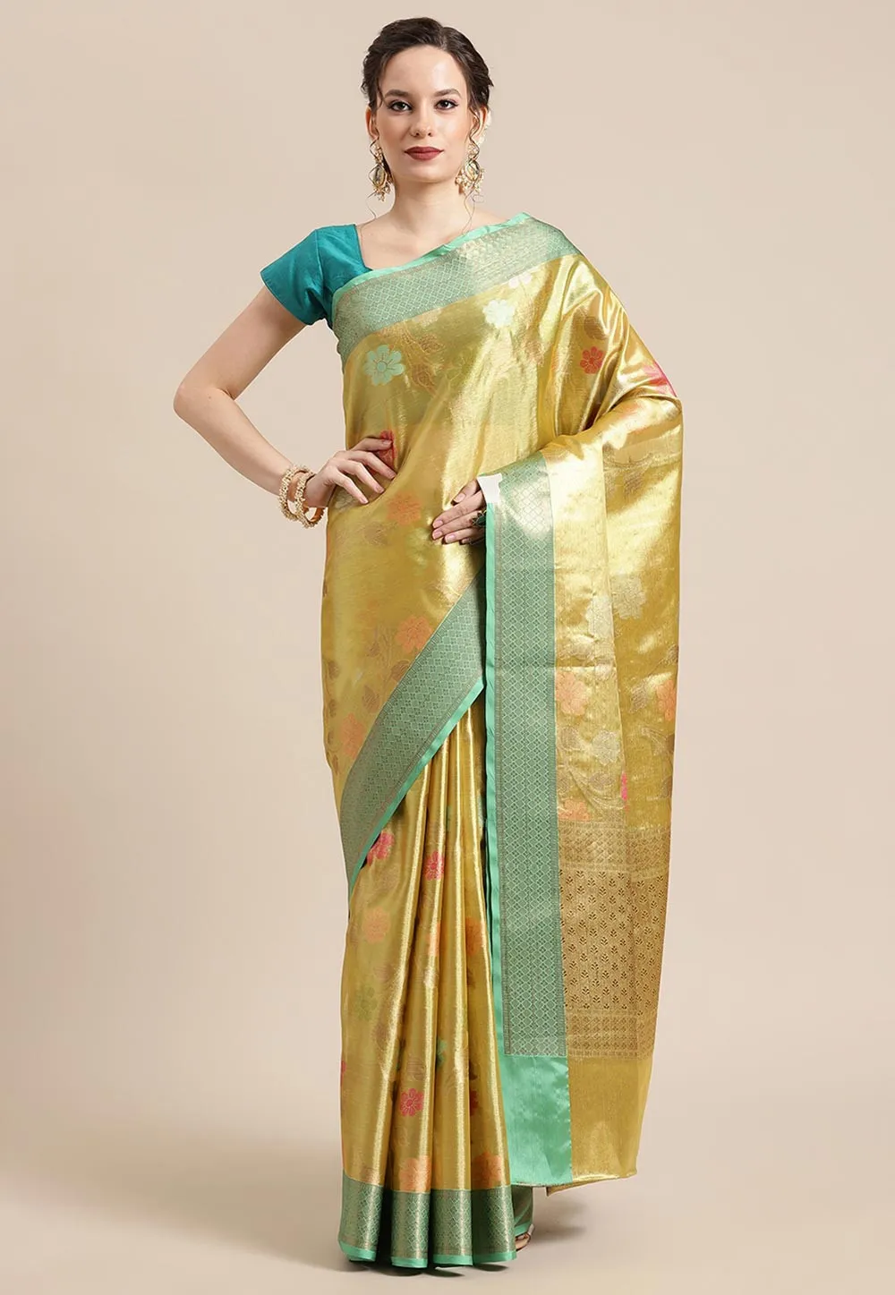 tissue banarasi sarees