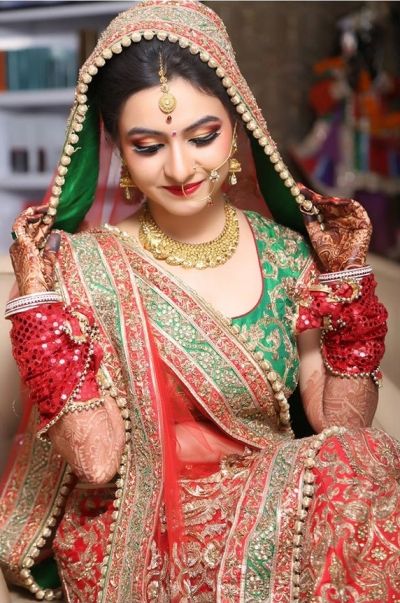 wedding dress of uttar pradesh